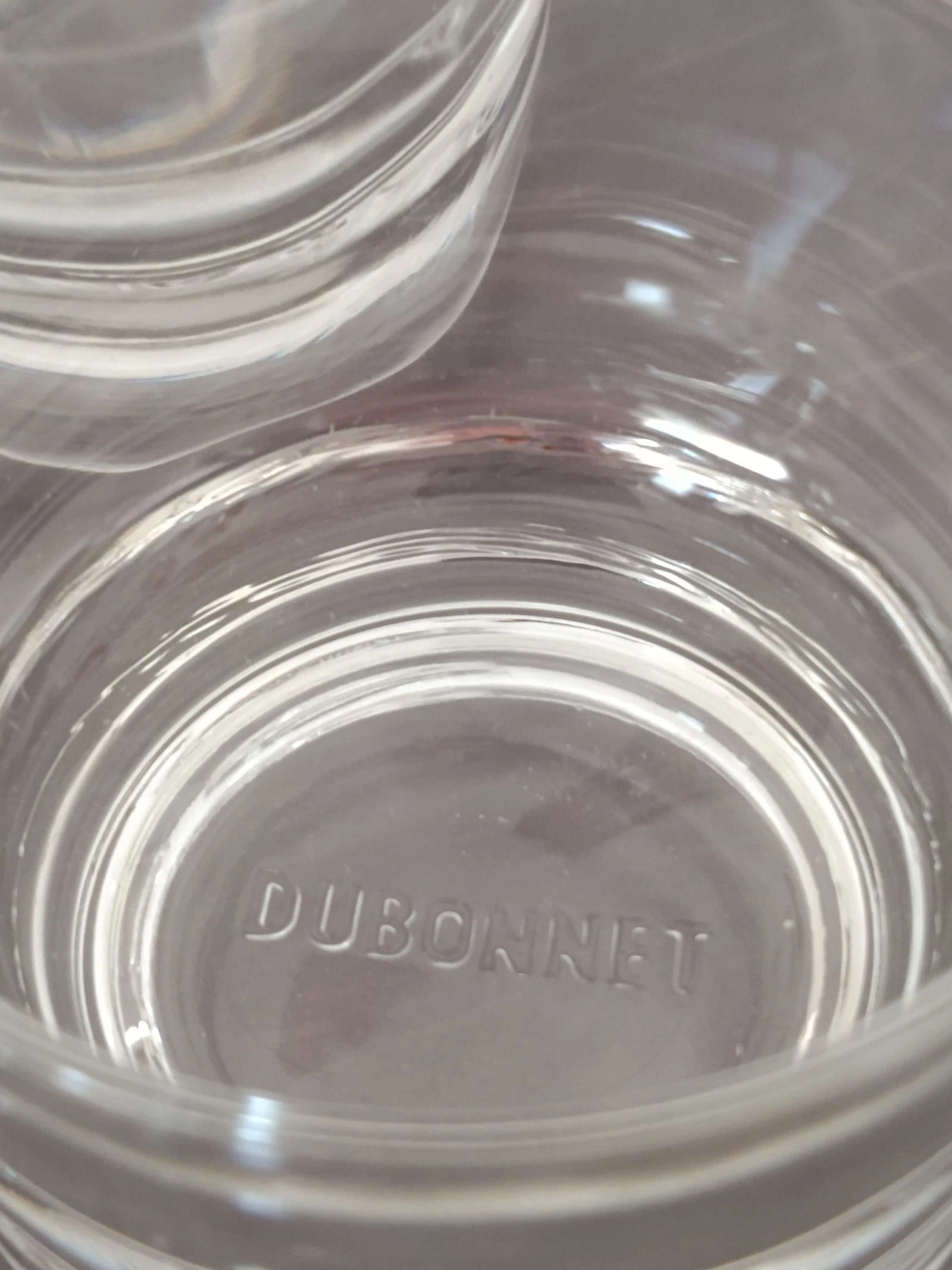 4 verres publicitaire Dubonnet  – photo 3